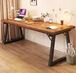 Modern Office Computer Desk - Brown - 5