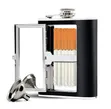2-in-1 Stainless Steel Hip Flask with Cigarette Holder - 5