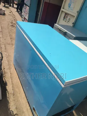 Baby Blue 350L Ramtons Deep Freezer