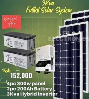 3KVA Full Kit Solar System