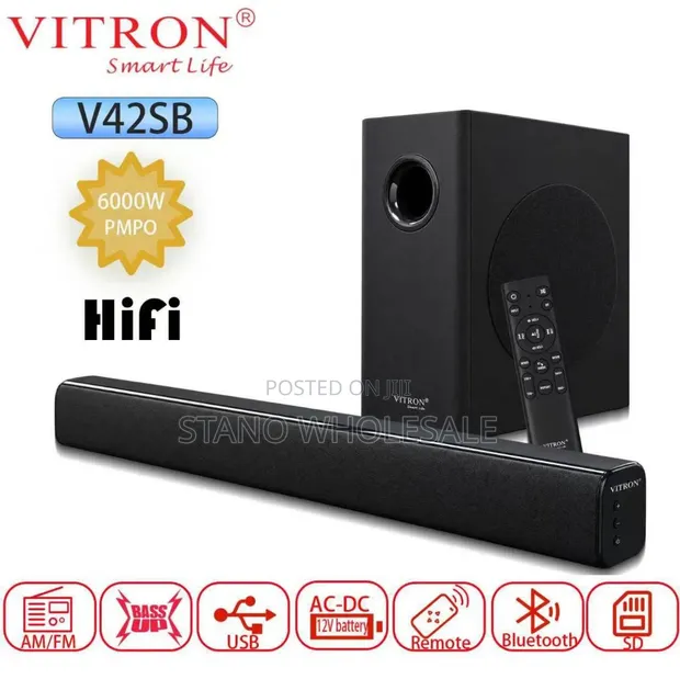 Vitron V42sb Sound Bar - Brand New - 1