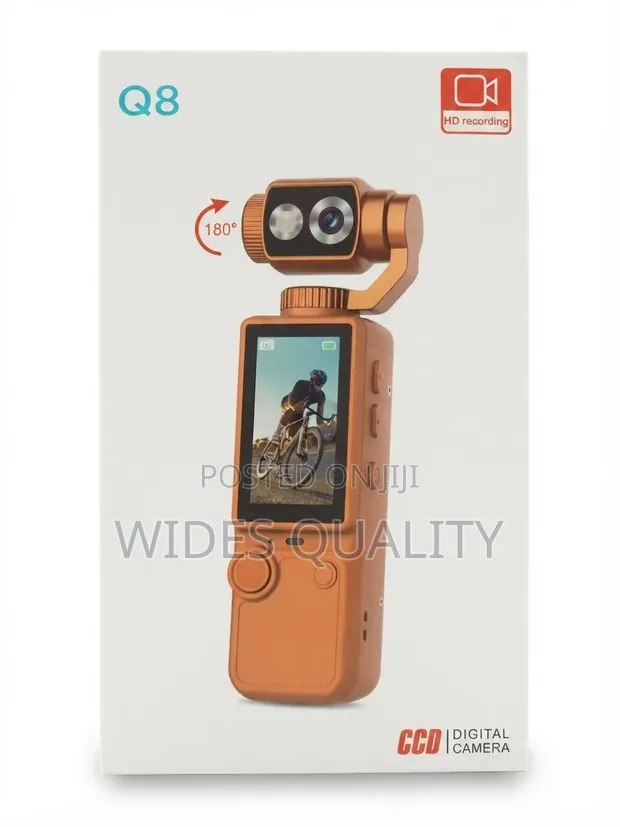 Q8 4K Ultra HD Vlogging Pocket Gimbal Camera - 1