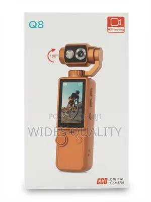 Q8 4K Ultra HD Vlogging Pocket Gimbal Camera