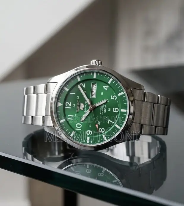 Seiko 5 Sports Automatic Field Watch - Emerald Green - 1