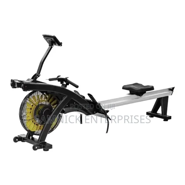 Bodyfit T-200 2-in-1 Heavy Commercial Air Rower - 1