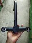 Black Wall Mounted Kitchen Mixer - 4