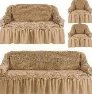 Beige Turkish Sofa Cover - Brand New