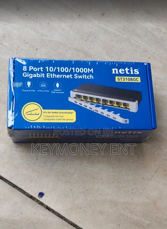 Netis 8-Port Gigabit Switch ST3108GC - 1