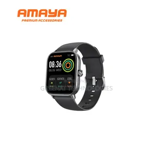 Amaya Watch Lite ASW-20 Smartwatch - IP68 Waterproof, Call Receive