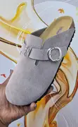 Original Suede Birkenstock Clogs/Slides - 2