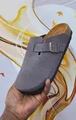Original Suede Birkenstock Clogs/Slides - 4