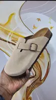 Original Suede Birkenstock Clogs/Slides - 5
