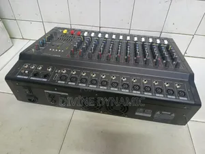 Brand New Powered Mixer - Max 12 Channels