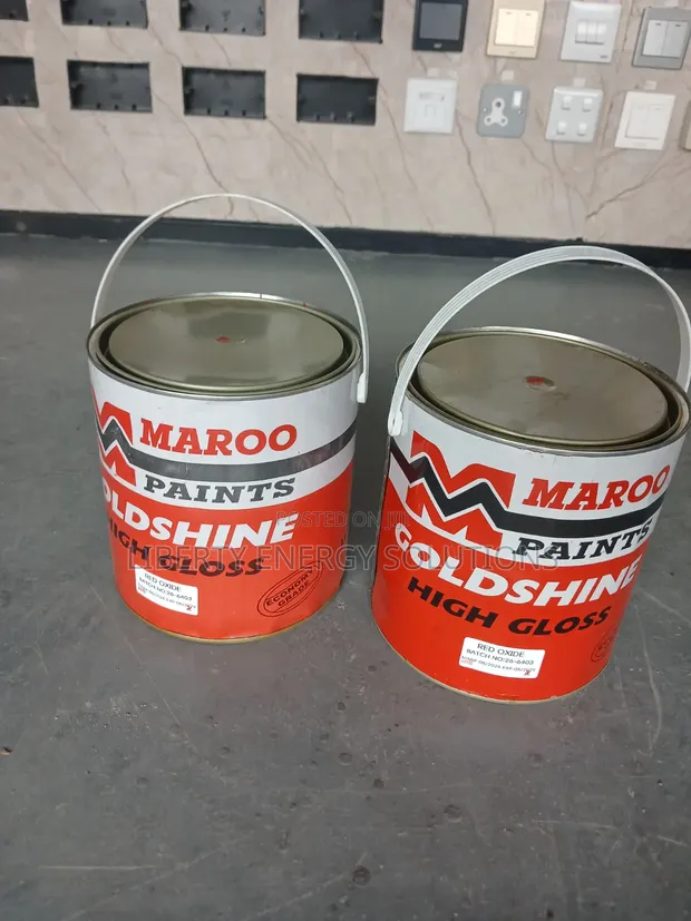 Maroo Goldshine High Gloss Red Oxide Paint - 1