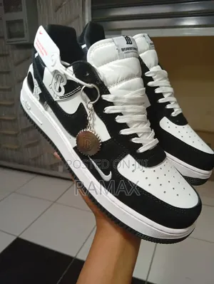 Customised Nike-Inspired Air Force Sneakers