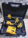 DeWalt Cordless Drill and Angle Grinder Combo - 4