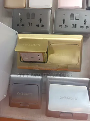 Socket ya Floor ya Double yenye Ubora na Data Port