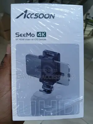 Accsoon SeeMo 4K HDMI-kwa-iOS Video Adapter