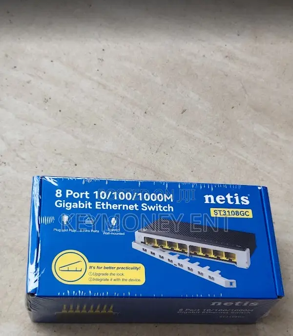 Netis ST3108GC 8-Port Gigabit Ethernet Switch - 1