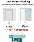 Tuya WiFi Door/Window Sensor Alarm ya Nyumbani - 3
