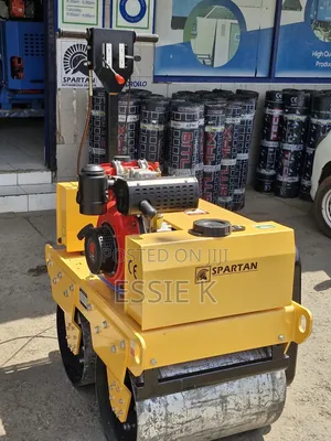 Heavy Duty Spartan Double Drum Roller - 6HP Diesel
