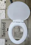 Kifuniko cha Toilet cha Heavy Duty - Nyeupe - 2