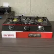 Smart Pro 3-Burner Gas Stove with Glass Top - 1