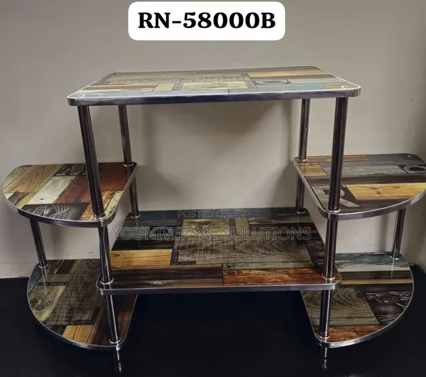 Modern Butterfly Executive Imported TV Stand - 1