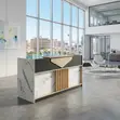 Modern Corporate Office Reception Desk 1800mm - 1