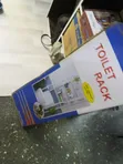 Over-the-Toilet Storage Rack - Modern Bathroom Organizer - 1