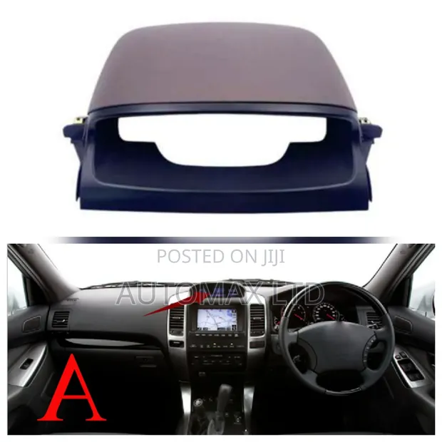 Digital Dashboard Clock Cover for Toyota Land Cruiser Prado J120 - 1