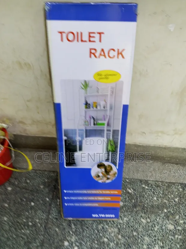 Multi-Purpose Toilet Storage Rack - 1