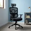 Orthopedic Mesh Office Chair with Adjustable Arms - 3