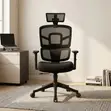 Orthopedic Mesh Office Chair with Adjustable Arms - 4