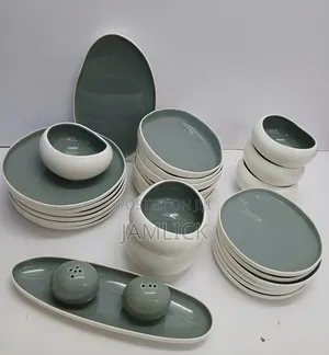 28pcs European Double Glaze Porcelain Dinner Set