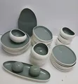 28pcs European Double Glaze Porcelain Dinner Set - 1