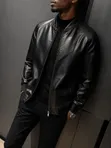 Leather Bomba Jacket - 1