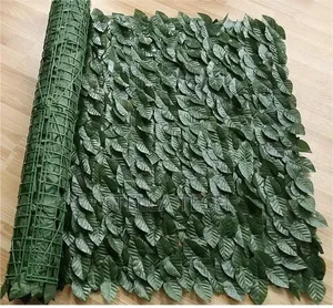 Artificial Light/Dark Green Fence - 3M x 1M