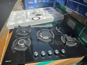 76cm 5-Burner Stainless Steel Built-in Gas Hob