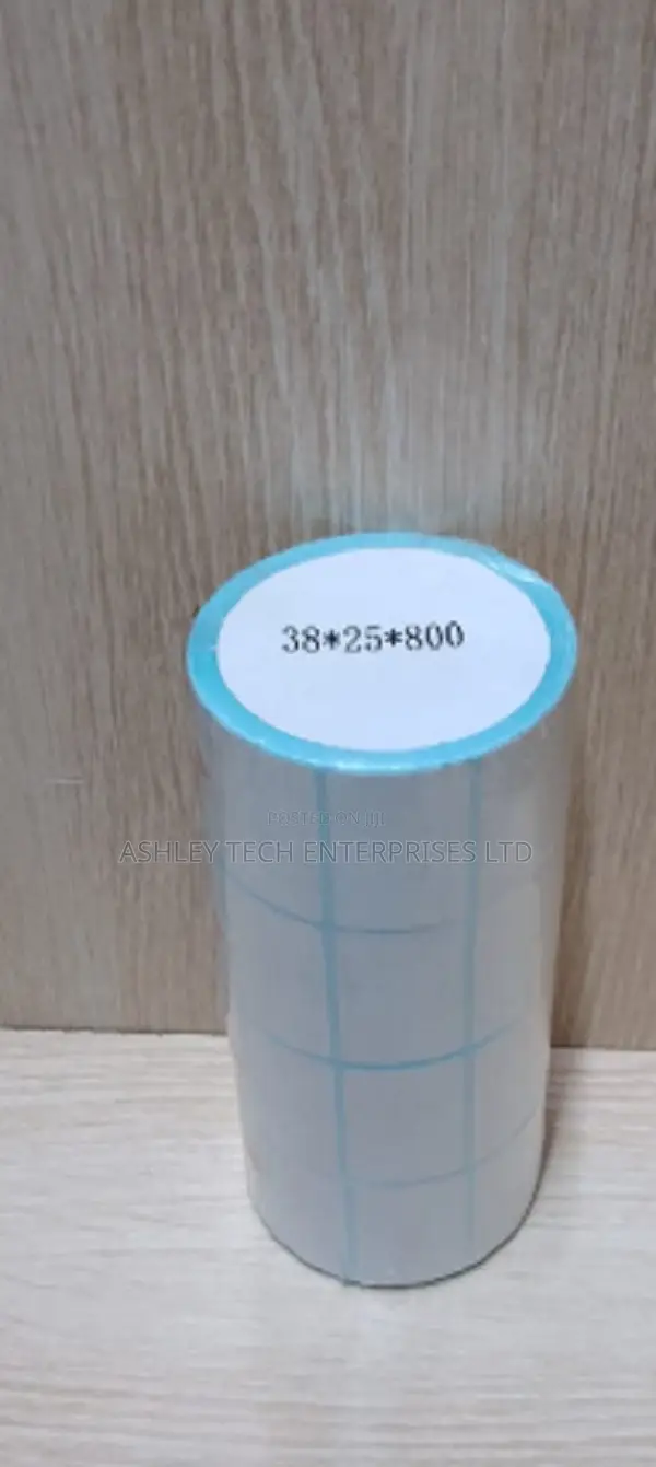 38x25mm Label Stickers for Barcode Printers - 1
