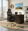 Executive Reclining Orthopedic Office Chair - 3