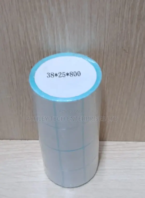 38x25mm Thermal Labels - Clear & Easy to Scan - 1