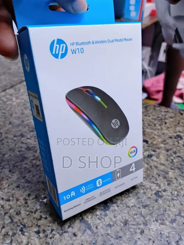 HP Wireless Mouse W10 - 1