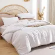 Pom-Pom Laced Design Duvet Cover Set - 1