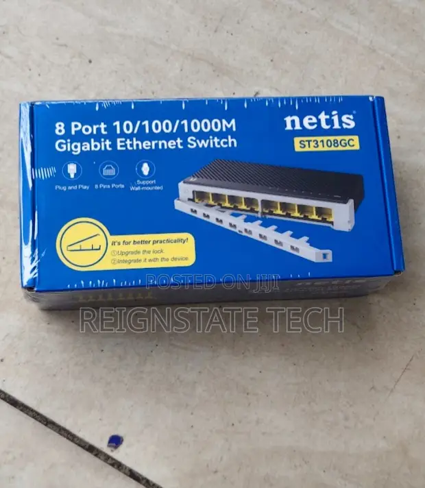 Netis ST3108GC 8-Port Gigabit Ethernet Switch - 1