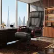 Executive High Leather Bliss Office Chair - 3