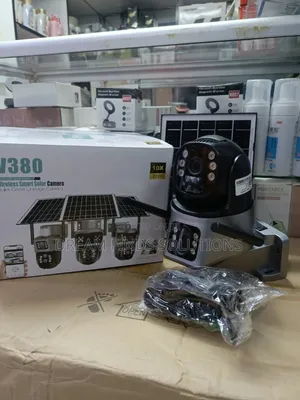 V380 Pro Smart Wireless Solar Camera - Dual Screen