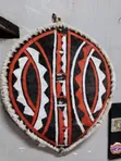 Handcrafted Maasai Warrior Shield - 2