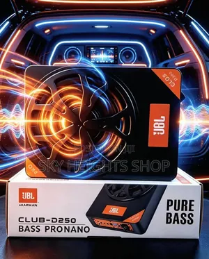 JBL Pure Bass 8000W Underseat Active Subwoofer
