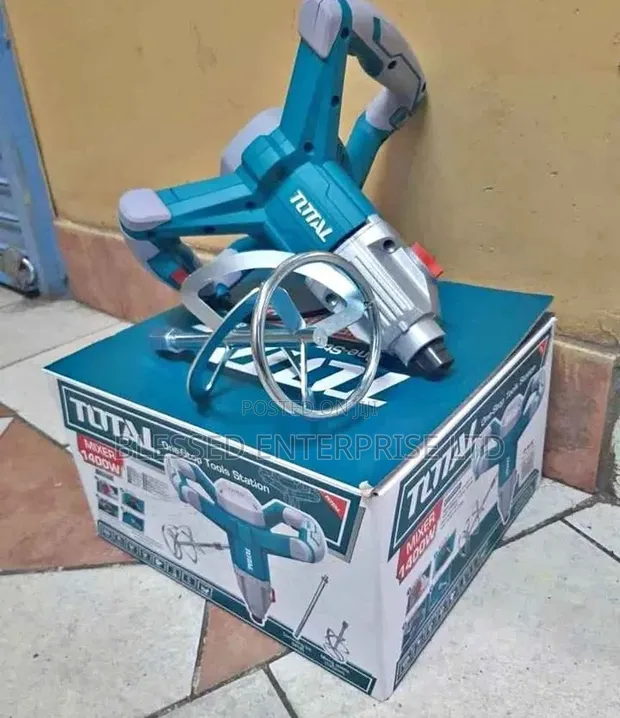 Total 1400W Electric Paint Mixer - 1